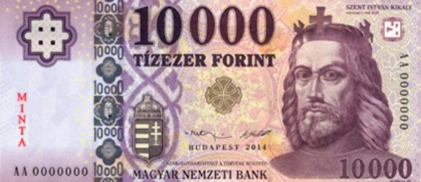 10000 פורינט הונגרי