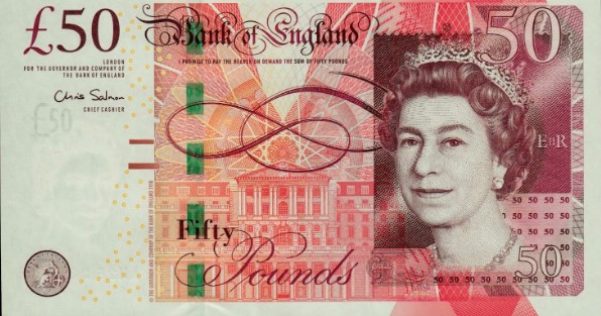 מטבע אנגליה 50 פאונד